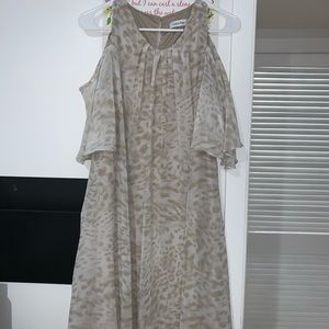 Calvin Klein chiffon dress